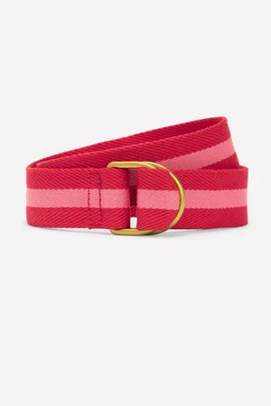 Boden Webbing 100% Cotton D-Ring BeltMédium