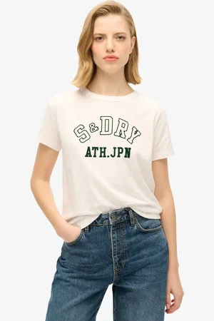 Superdry Athletic Essentials Graphic Fitted 100% Cotton T-Shirt44