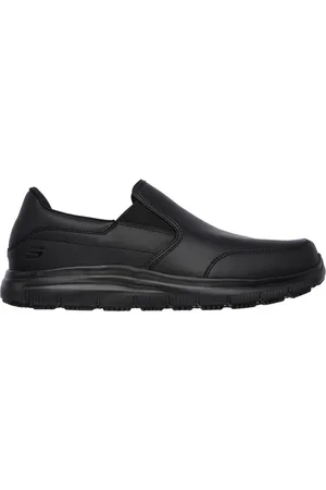 Skechers Bronwood Slip Resistant Slip-On Mens Work Shoes