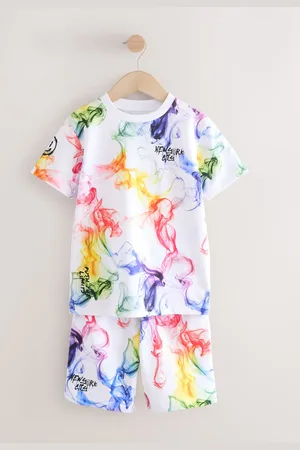 Next Ensemble t-shirt et short graphique coupe standard à manches courtes (3-16ans)146152cm