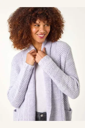 Roman Fluffy Textured Knit Cardigan42