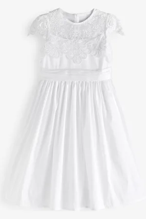 Next Peignoir à corsage en dentelle pour jeunes filles (3-16ans)12 ans (152cm)