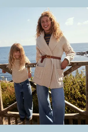 Boden Cable Belted CardiganL