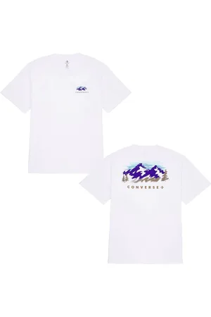 Converse T-shirt Abstract Mountain 100% cotonL