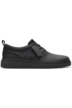 Clarks Leather Polden Lace Shoesr. u.9eu43