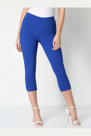 Roman Cropped Stretch Capri Trousers44