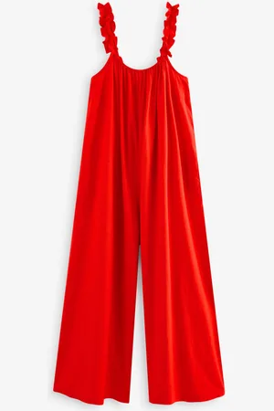 Next Volants Strap Ample 100% Cotton Combinaison46 Tall