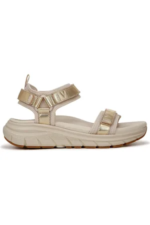 Vionic Regular Fit Cream Walk Max Wanderer Walking Sandals