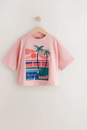Next 100% Cotton Graphic Print T-Shirt (3-16yrs)104110cm