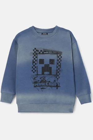 Angel & Rocket Minecraft Sweat Washed Graphic 100 {en} % coton5 - 6 ans (110 - 116cm)