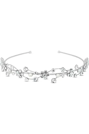 Jon Richard Bandeau Nina Crystal Waves motif fleur et perleUn an