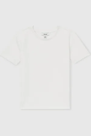 Reiss T-shirt à col ras du cou en jersey interlock Bradley122128cm