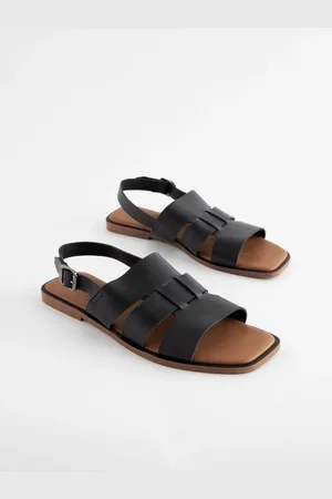 Next Sandales Forever Comfort en cuir à bride arrière