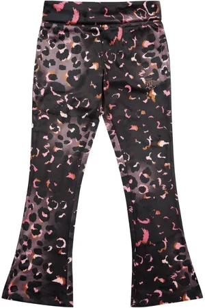 Juicy Couture Filles Velour Leopard Imprimé Joggers à ceinture profonde7 - 8 ans (122 - 128cm)