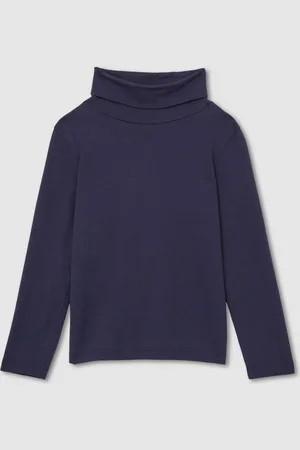 Reiss Top Carey en jersey de coton col roulé et extensible13-14 Années