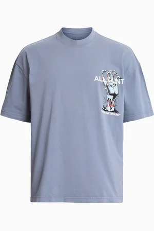 AllSaints T-shirt AllSaints Undergang ras du cou à manches courtesTrès grand