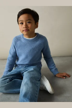 Reiss Laine mérinos Cloud -Blend Col rond Pull7 - 8 ans (122 - 128cm)
