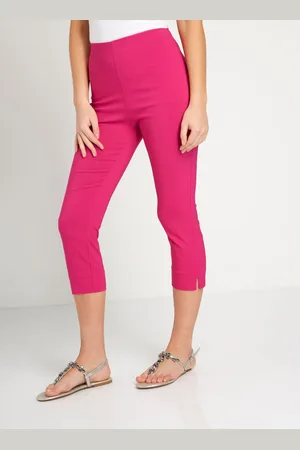 Roman Cropped Stretch Capri Trousers42