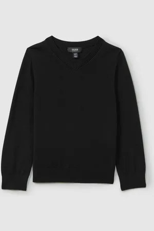 Reiss Pull en laine mérinos à col en V Earl6 - 7 ans (116 - 122cm)