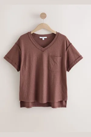 Next T-shirt oversize Col en V Manchester Courts54