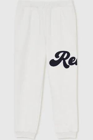 Reiss Clayton Cotton-Blend Logo Script Joggers122128cm