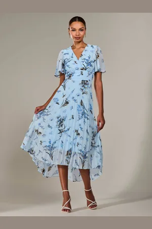 Jolie Moi Robe longue ange plissée en mousseline40