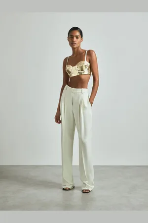 Reiss Viola Métallique Bustier Top36