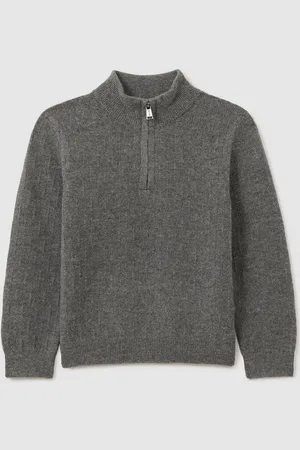 Reiss Pull en laine à col cheminée zippé Chester6 - 7 ans (116 - 122cm)