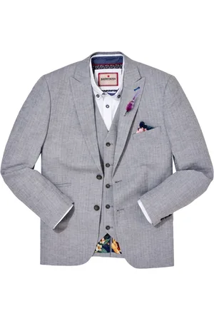 Joe Browns Herringbone Linen Blend Blazer48r