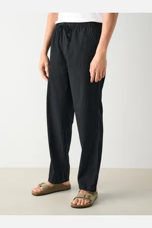 Next Pantalon en lin et coton à cordon de serrage32r