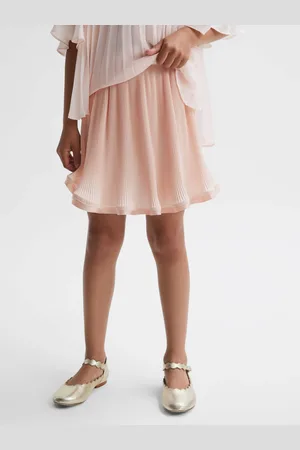 Reiss Jupe plissée Violet bordée de satin10 - 11 ans (140 - 146cm)