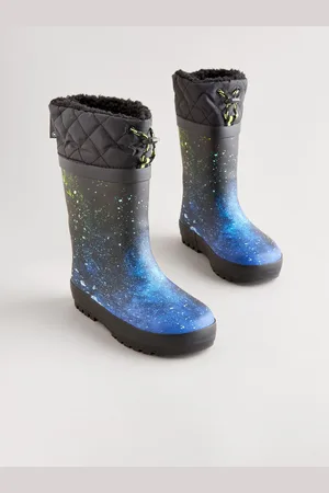 Next Bottes en caoutchouc resserrées
