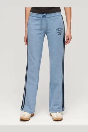 Superdry Athletic Essentiel Rayure Flare 100% Coton Joggers44