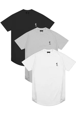 Religion T-shirt Essentiel Swag à ourlet incurvé 100% coton 3 LotS
