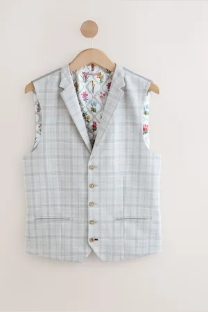 Next Gilet de costume À carreaux42r