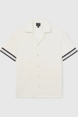 Reiss Kala Ché Towelling Monogram ShirtMédium