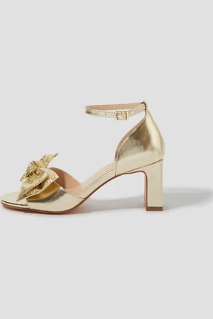 Monsoon Sandales Taya métallisées à talons avec naudeu39