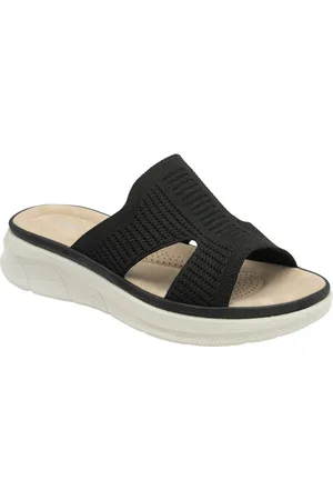 Dunlop Sandales compensées Mules élastiquesue41