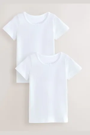 Next Short Sleeve Vests 2 Pack (1.5-12yrs)9298cm