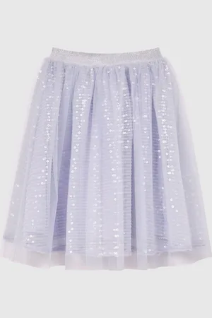 Reiss Jupe mi-longue à sequins Charlotta134140cm