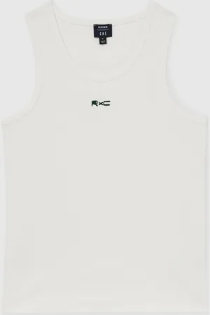 Reiss Longa Ché Logo-Embroidered Vestxsmall