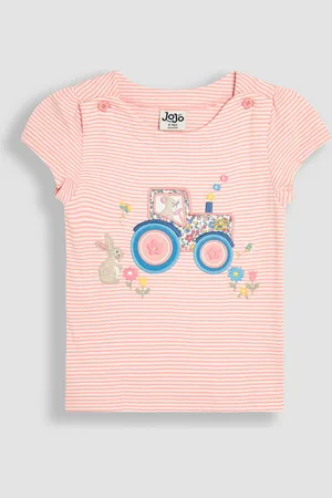 JoJo Maman Bébé 100% Cotton Appliqué T-Shirt9298cm