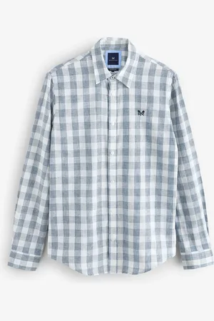 J.Crew Company Long Sleeve Linen Basket Weave ShirtMédium
