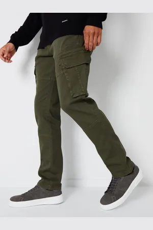 Threadbare Pantalon cargo en coton avec poche stretch34