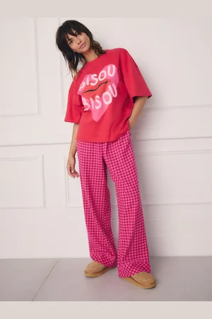 Next 100% Cotton T-Shirt and Flannel Pyjamas Set46 Tall