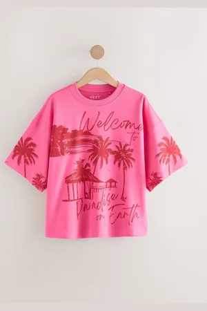 Next T-shirt oversize décontracté 100% coton carré épais à col rondlarge