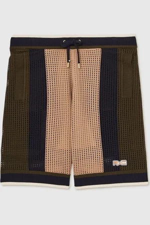 Reiss Refresh Ché Crochet Colour-Block Shortsxlarge