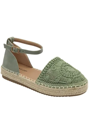 Dunlop Ankle Strap Flatform Shoesue39