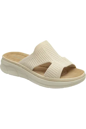Dunlop Sandales compensées Mules élastiquesue37