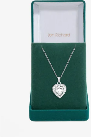 Jon Richard Pendentif caur en zircone cubiqueun